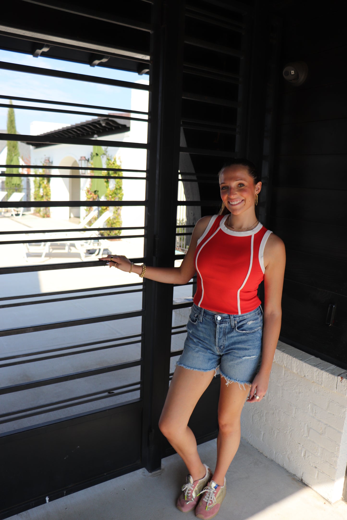 Ribbed Hem Tank