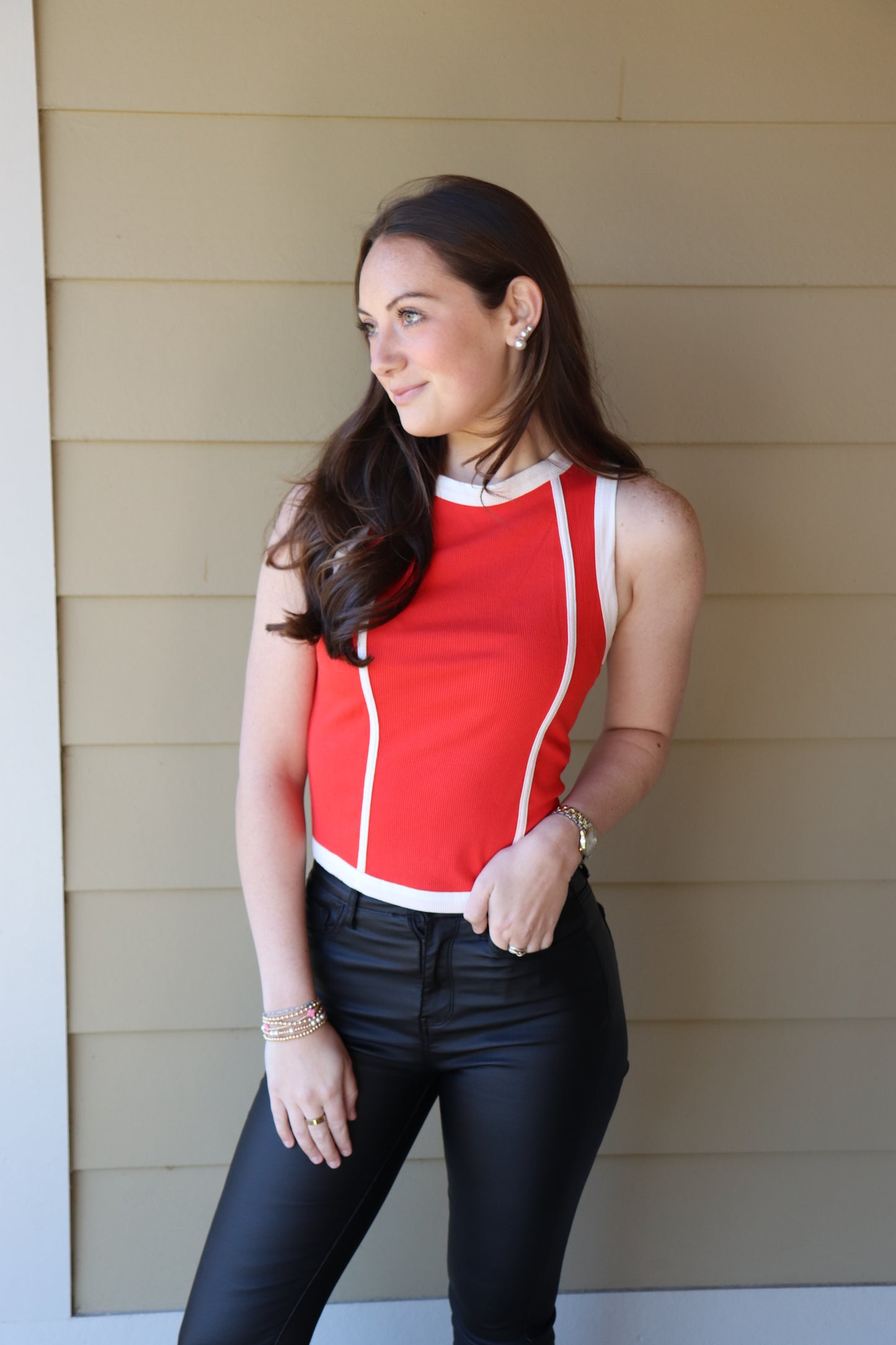 Ribbed Hem Tank