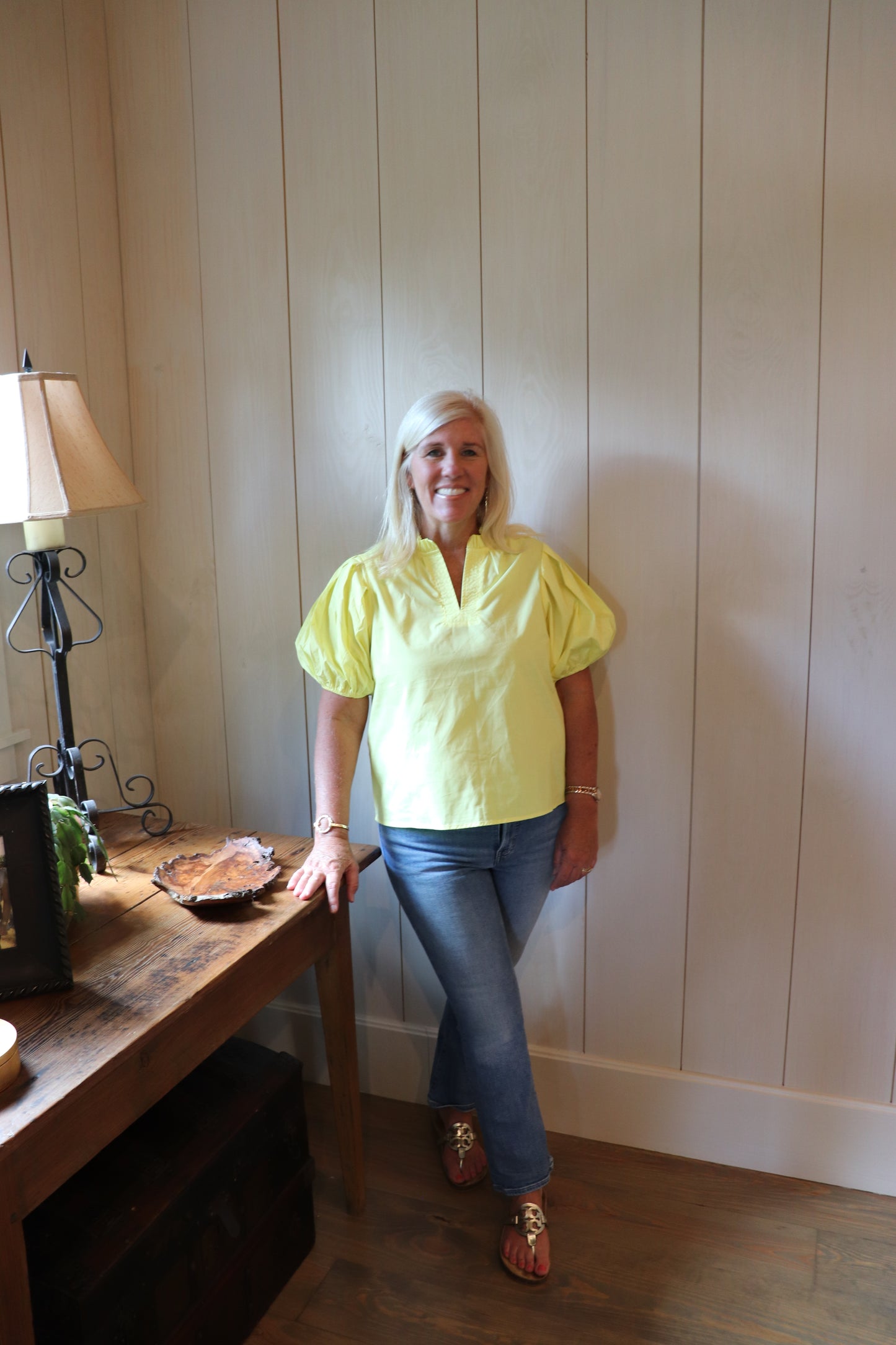 The Kelly Top - Yellow