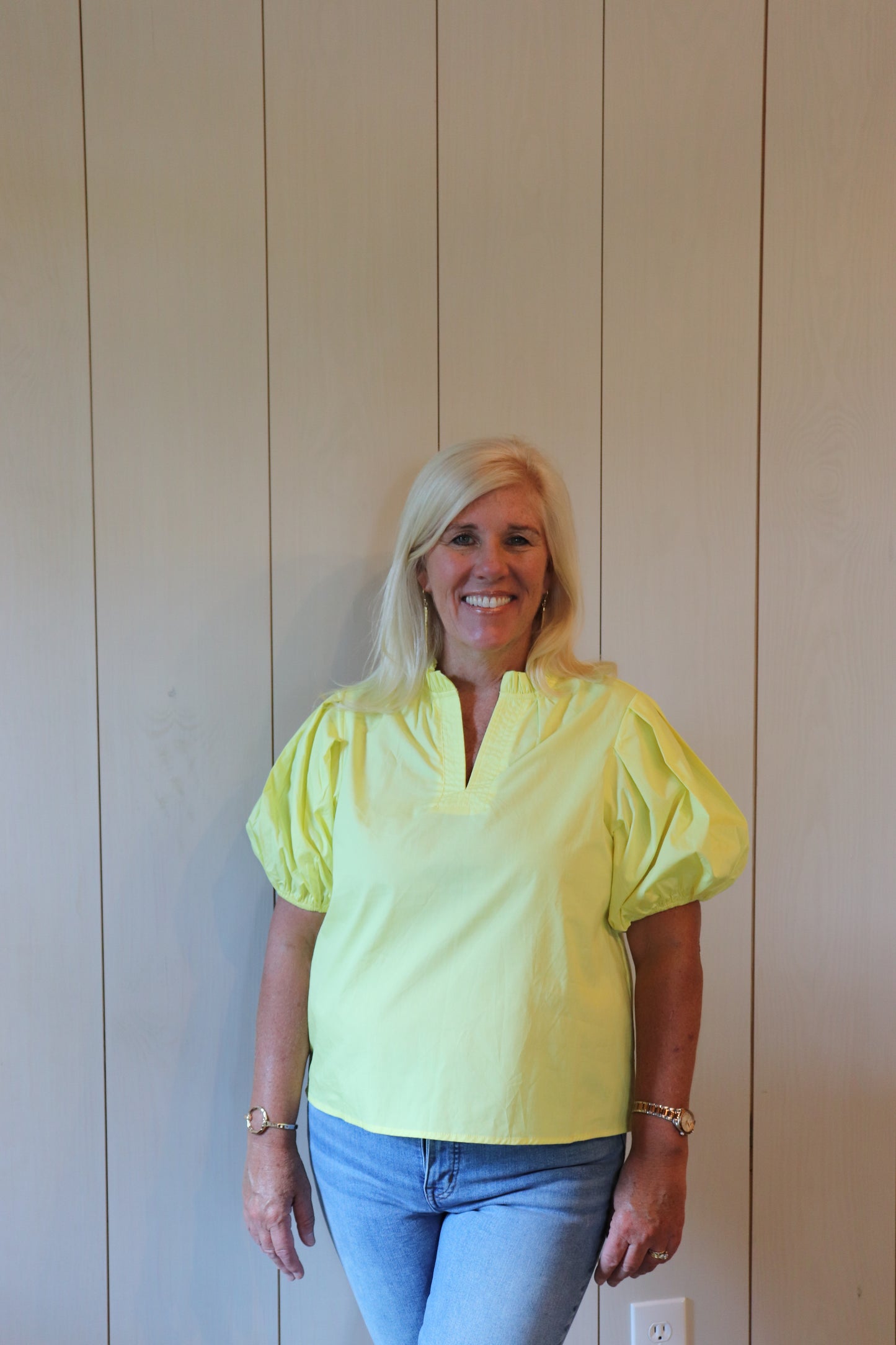 The Kelly Top - Yellow