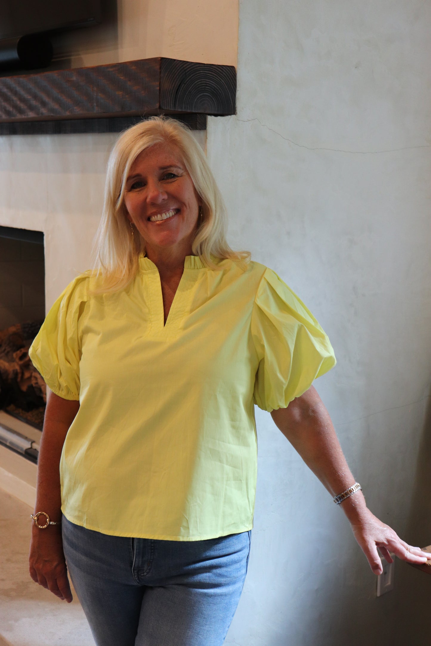 The Kelly Top - Yellow