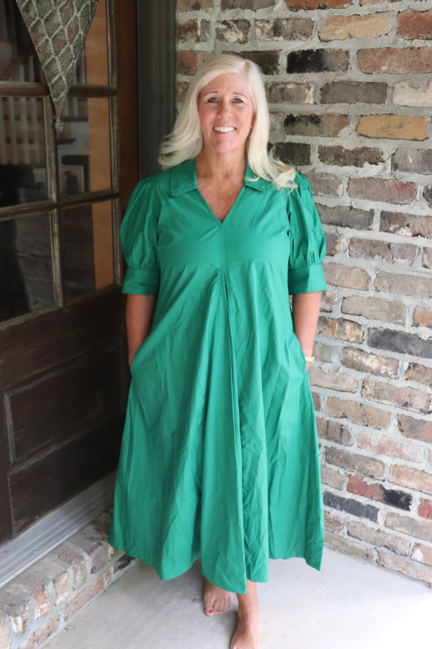 Green Midi Dress