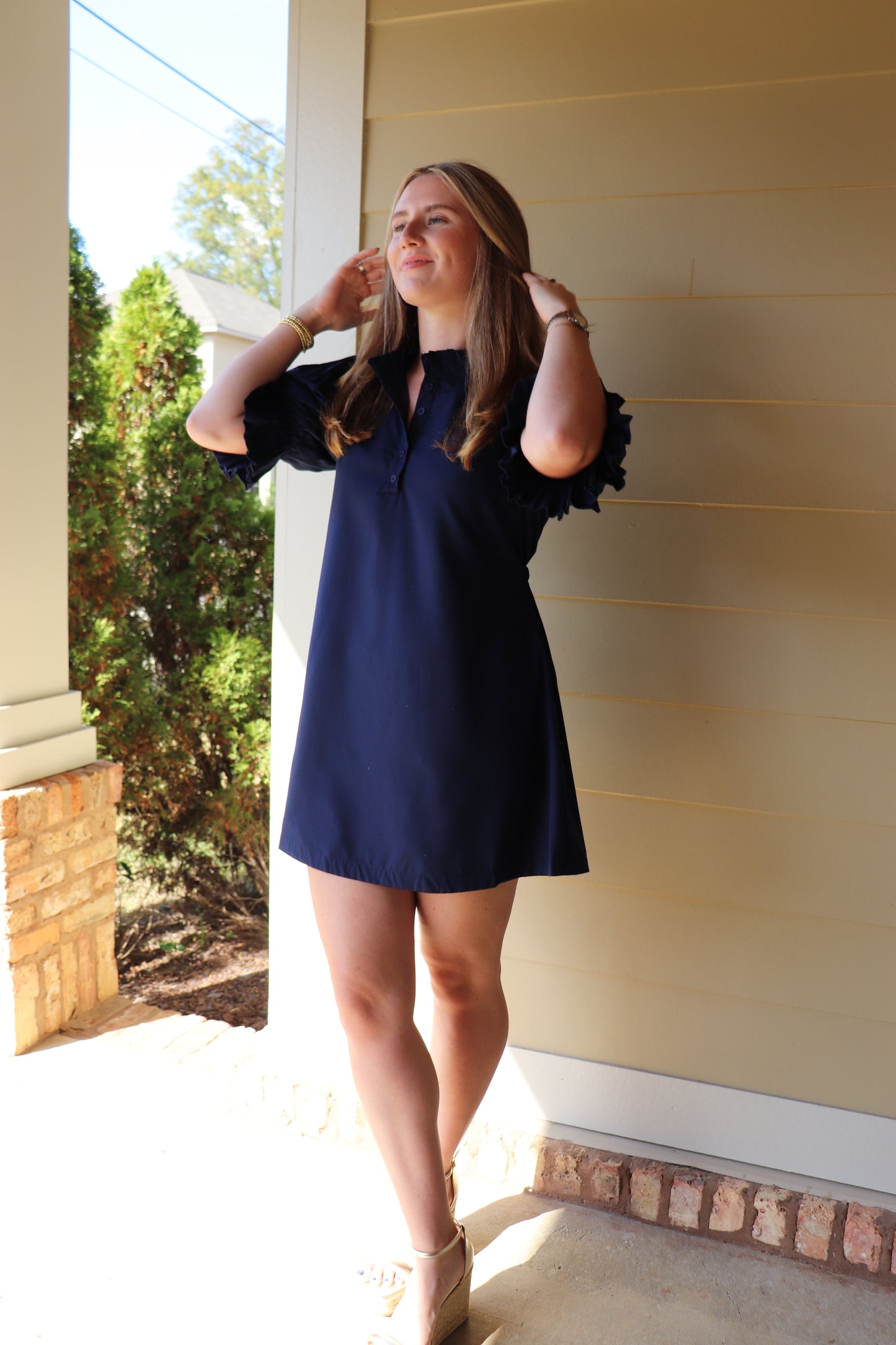 The Navy Dress