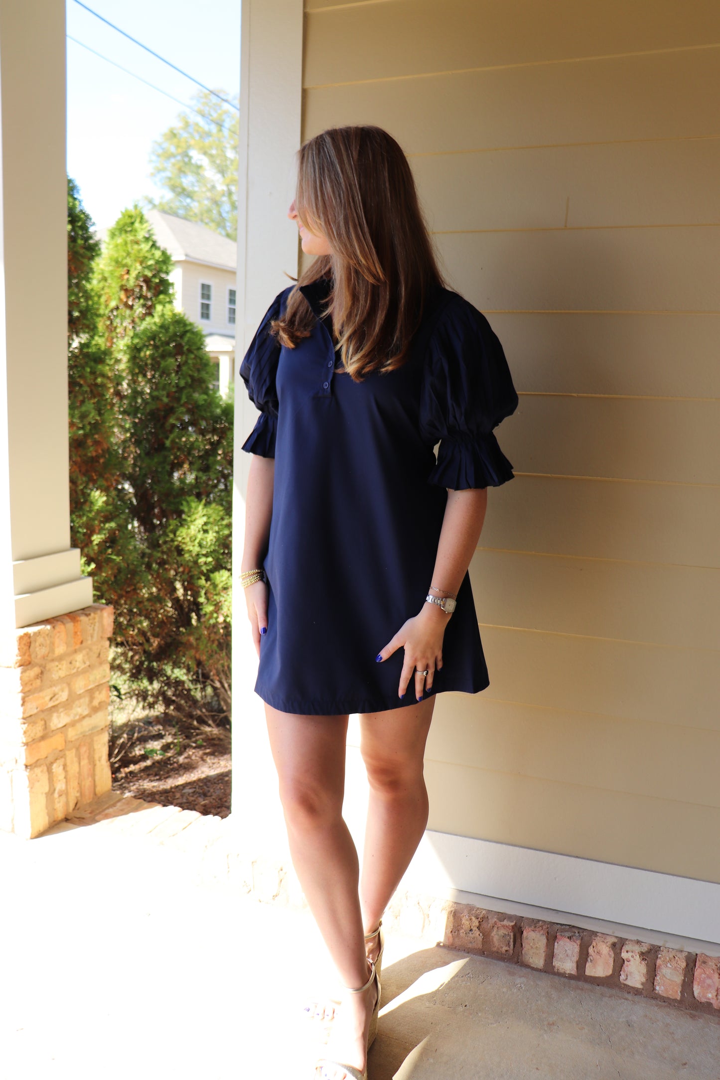 The Navy Dress