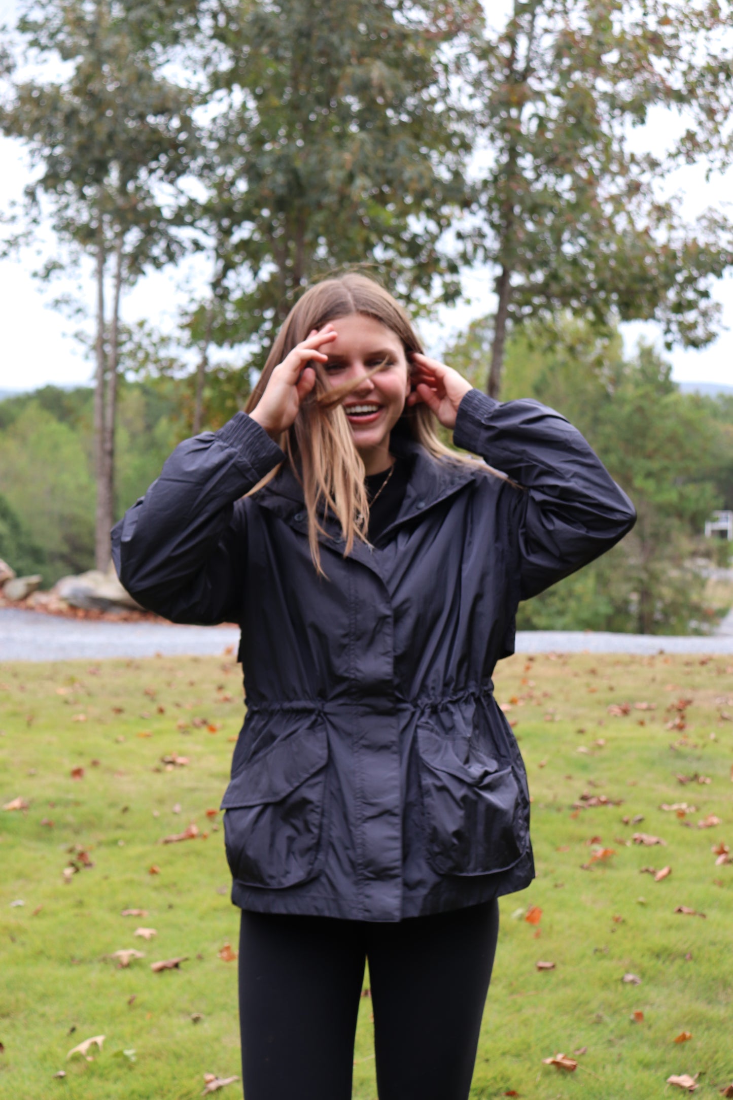 Charcoal Athletic Zip-Up