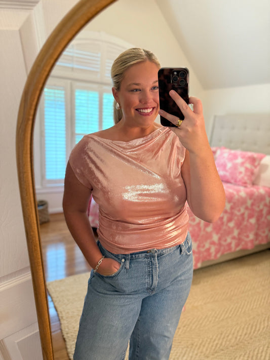 Pink "Going-Out" Top