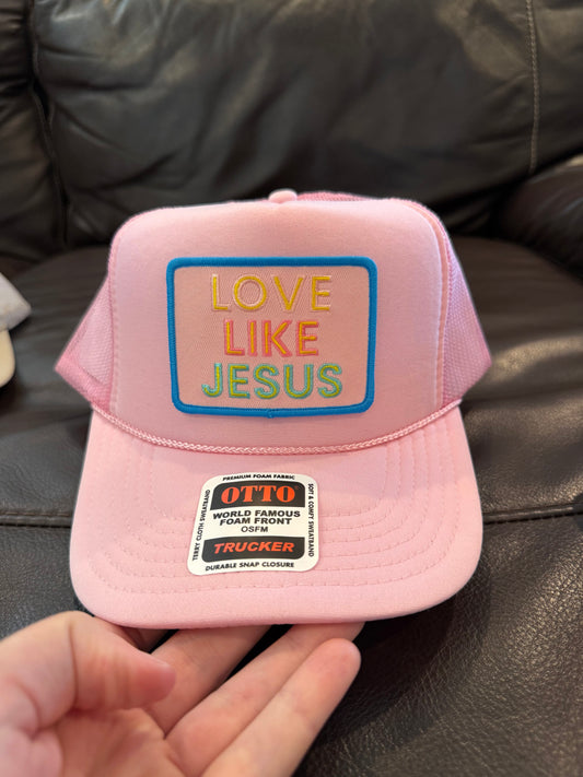Love Like Jesus Trucker Hat