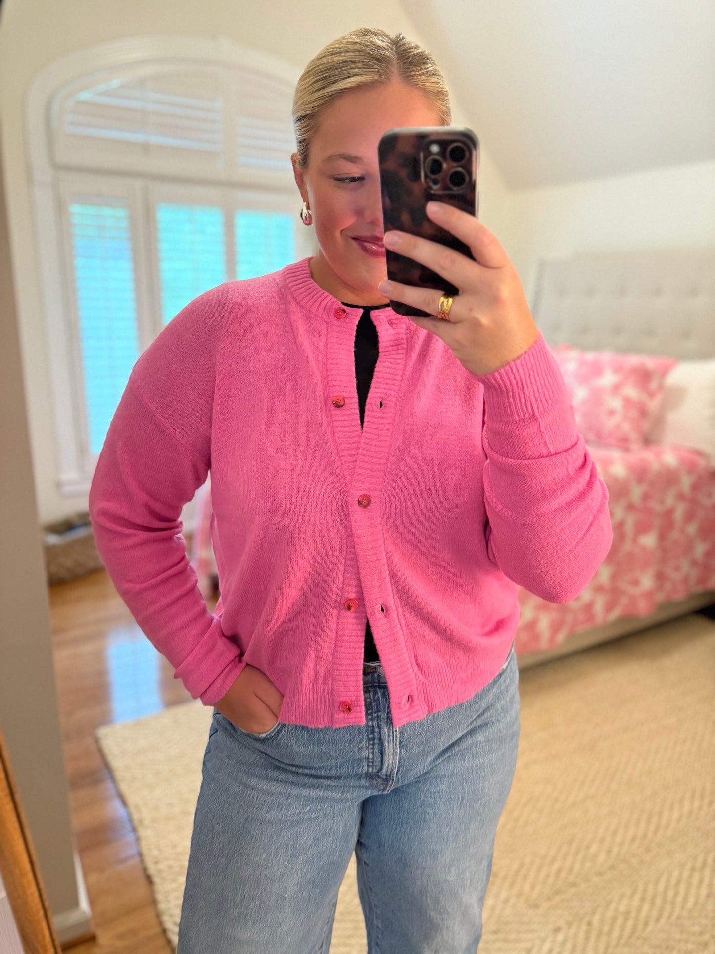 Barbie Pink Cardigan