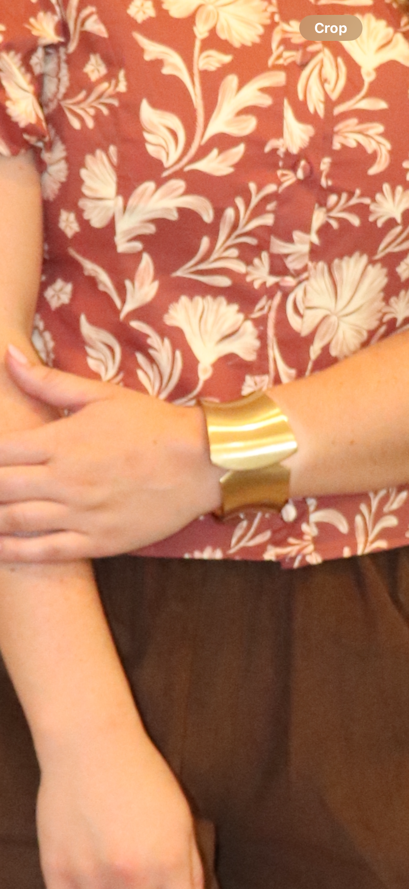 Matte Gold Chunky Bracelet