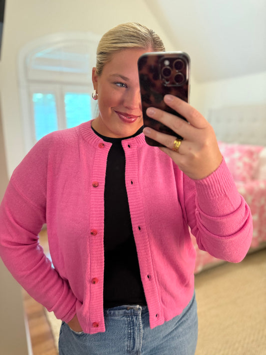 Barbie Pink Cardigan