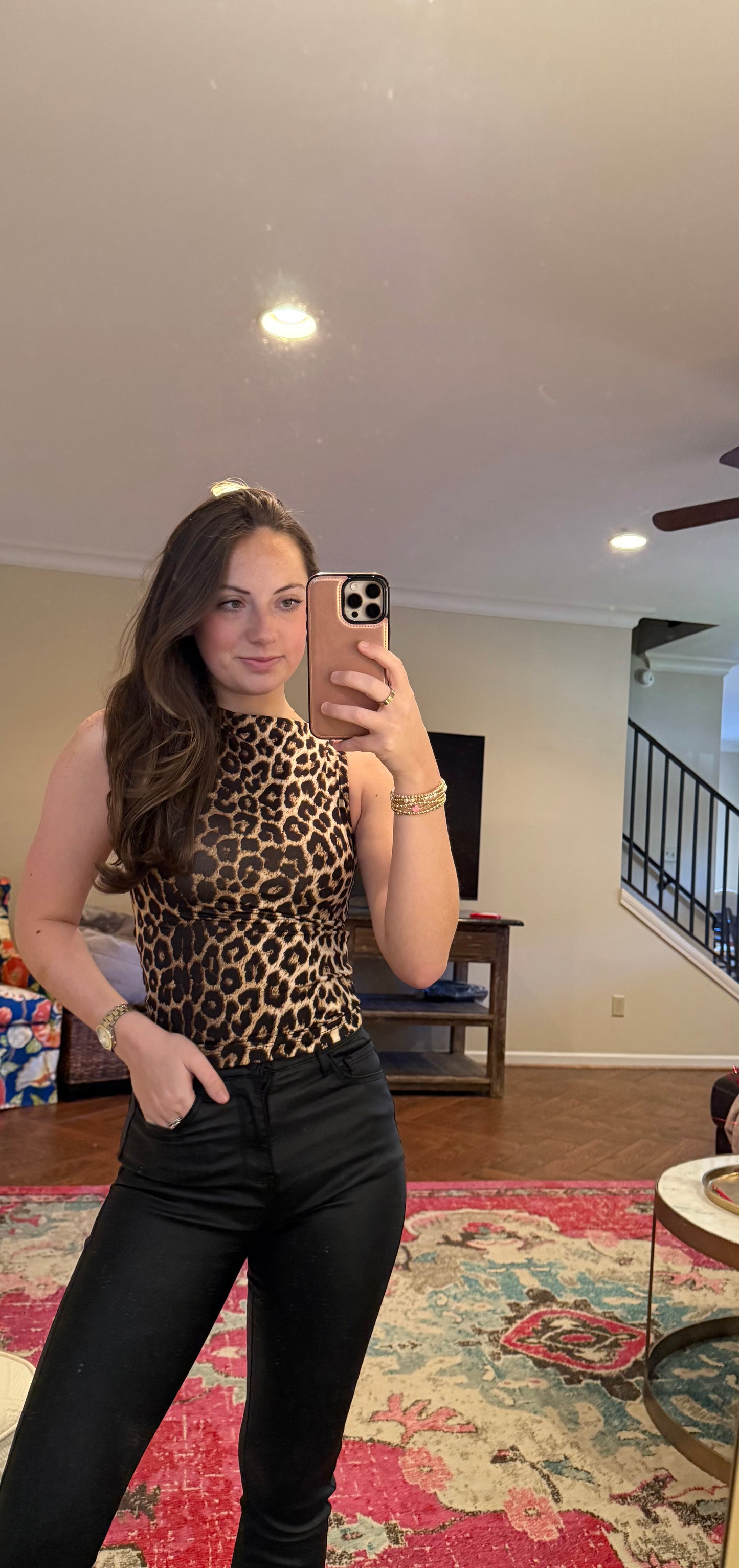 Leopard Top