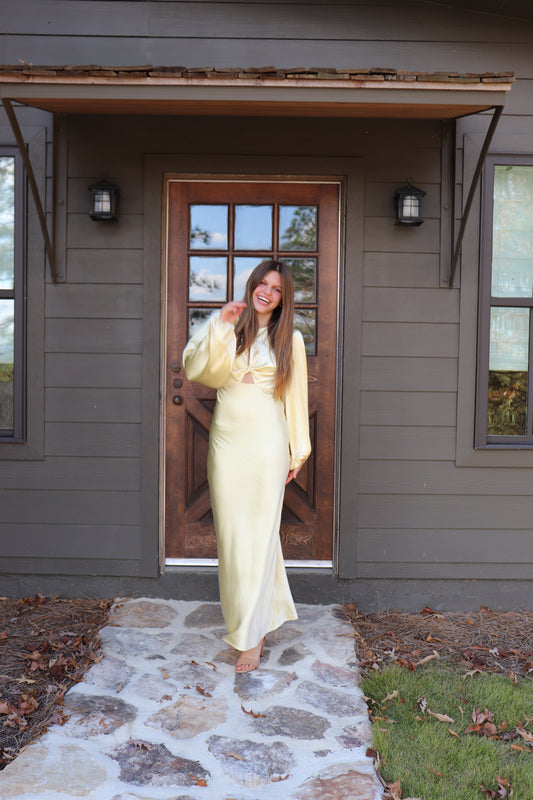Yellow Formal Dress