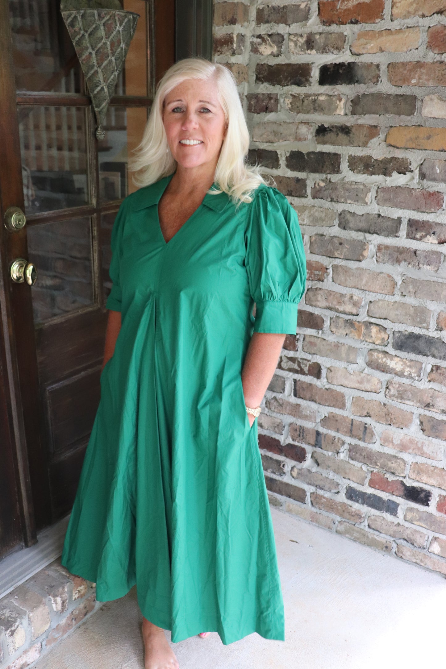 Green Midi Dress