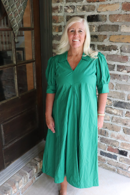 Green Midi Dress