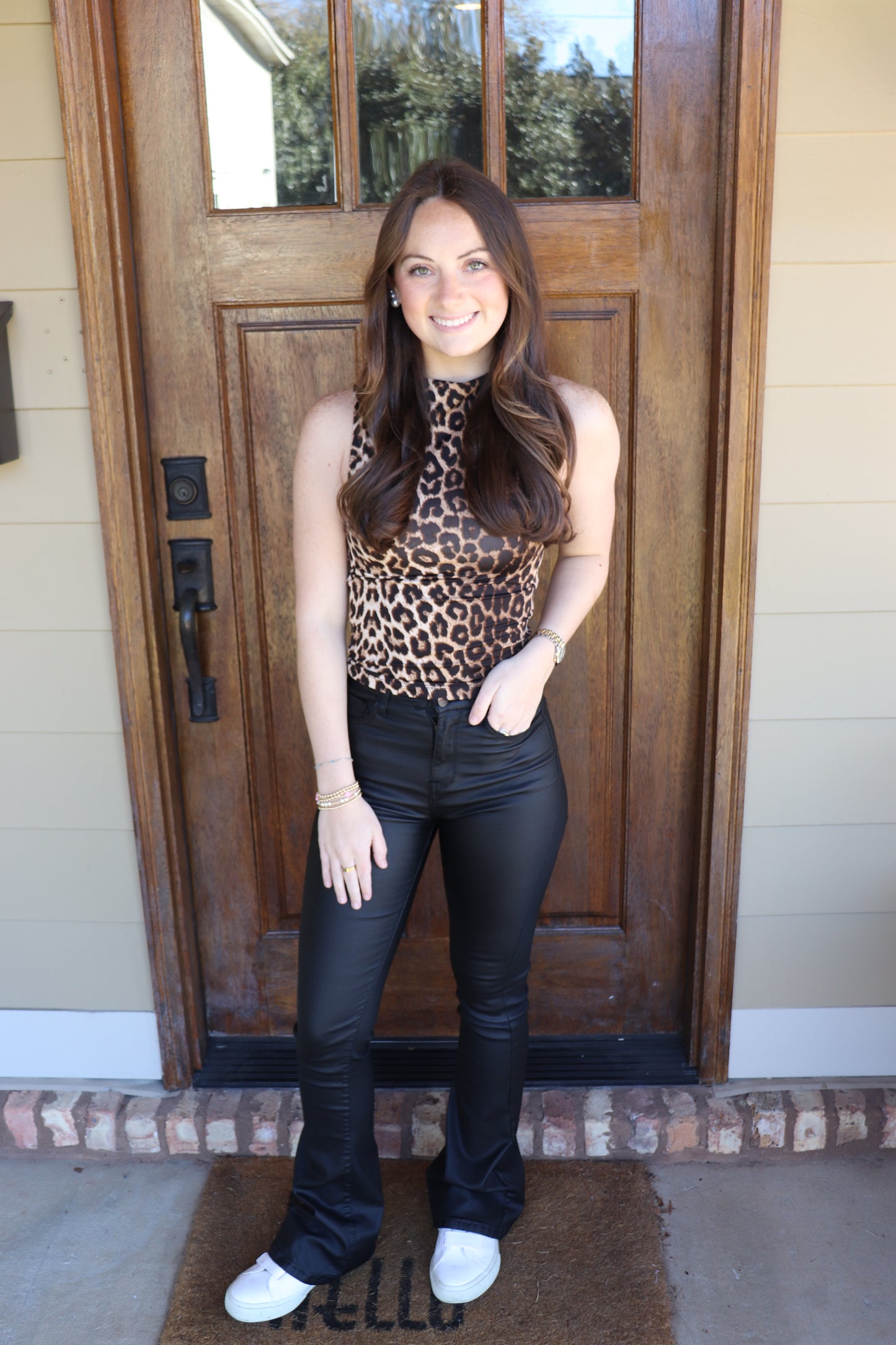 Leopard Top