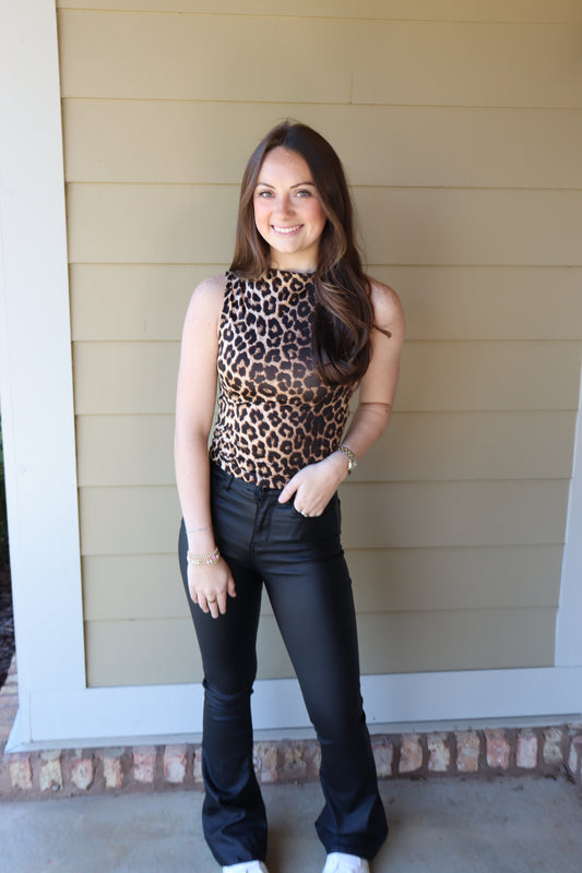 Leopard Top