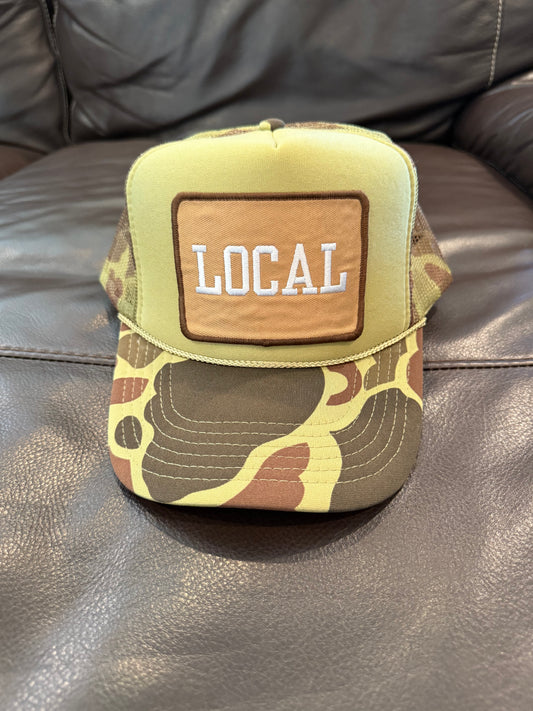 Camo Local Trucker Hat
