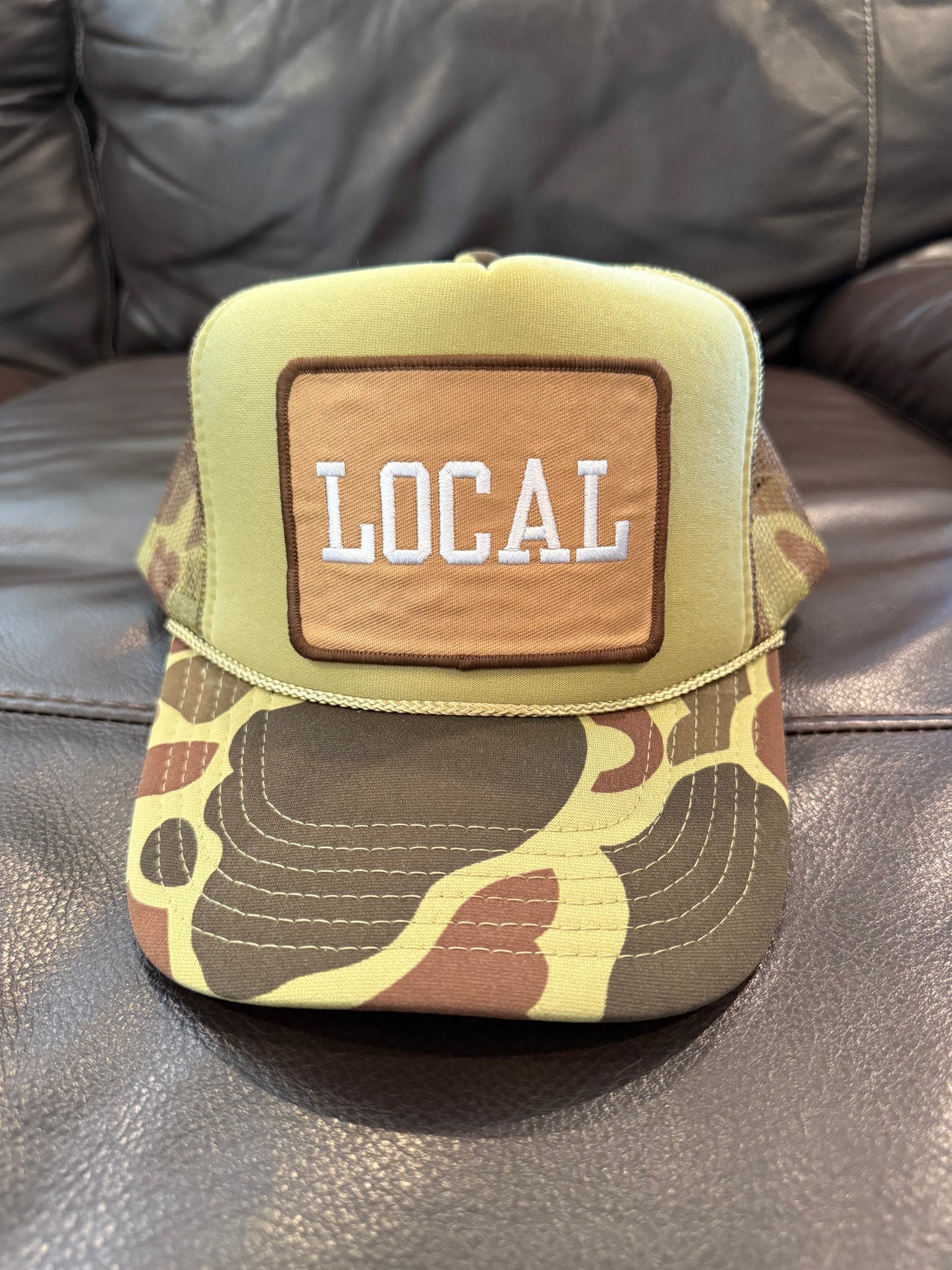 Camo Local Trucker Hat